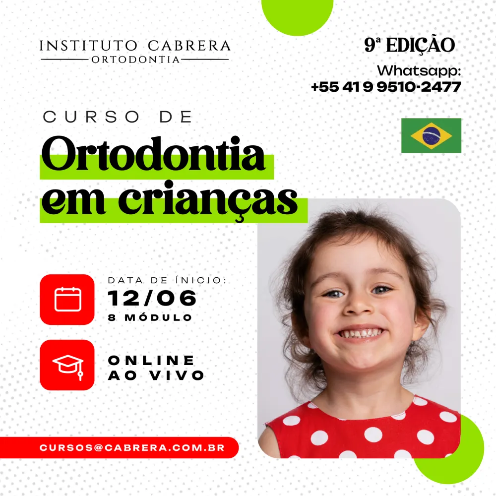 curso de ortodontia em crianças
