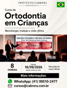 Curso de Ortodontia em crianças