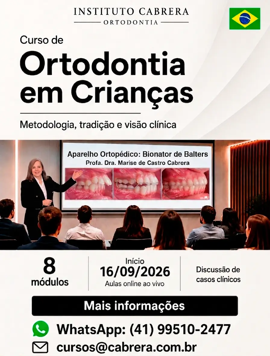 Curso de Ortodontia em crianças