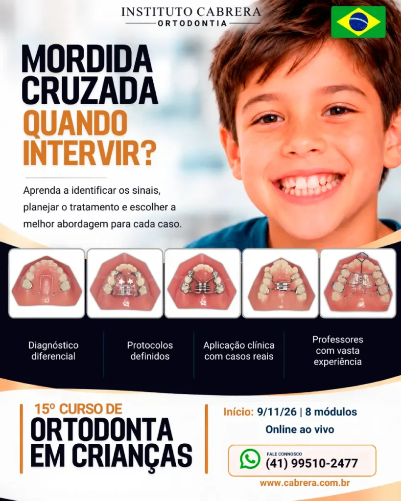 Curso de Ortodontia em crianças site